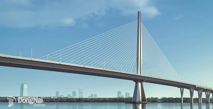 Phối cảnh cầu Long Hưng. Ảnh: Tư liệu