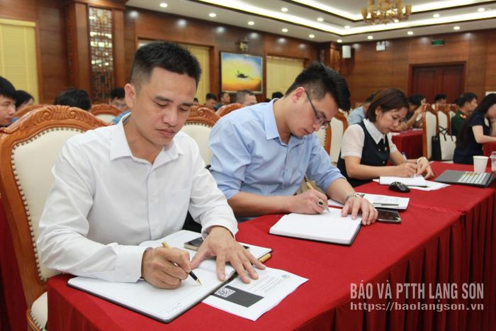 Học viên tham gia tập huấn