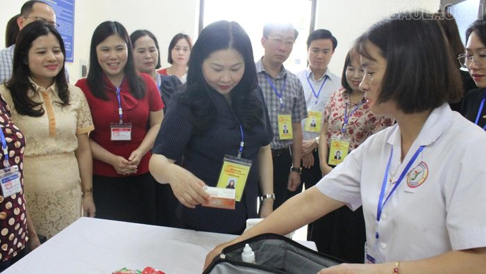 Đoàn kiểm tra công tác y tế phục vụ Kỳ thi tốt nghiệp THPT năm 2026.