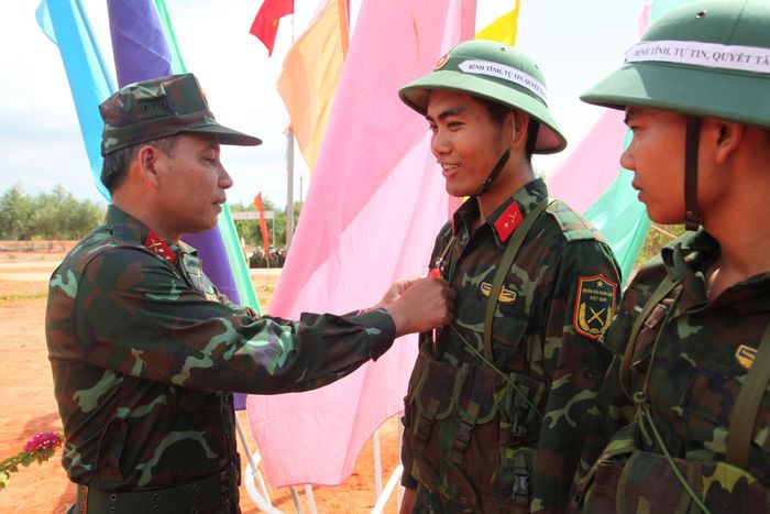 Quân đội là niềm mơ ước của nhiều thanh niên