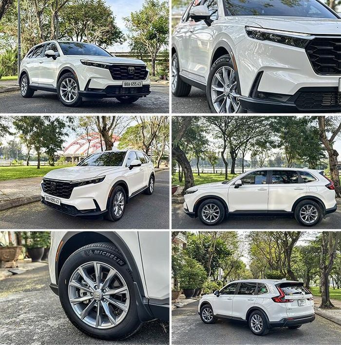 Diện mạo mới của Honda CR-V mang phong cách mạnh mẽ và hiện đại.