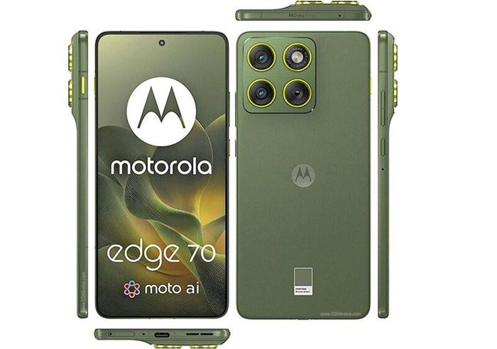 Điện thoại Motorola Edge 70 (Ảnh: GSMArena).