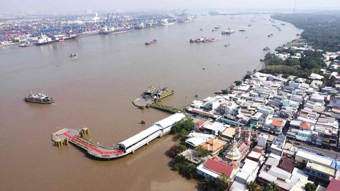 Bến phà Cát Lái. Ảnh: HAC