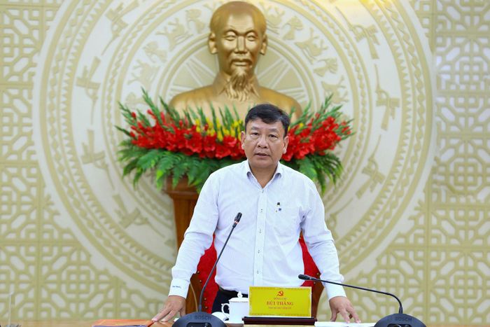 Phó Bí thư Tỉnh ủy Lâm Đồng Bùi Thắng yêu cầu UBKT Tỉnh ủy và các đơn vị liên quan tập trung cao độ cho công tác khắc phục những tồn tại