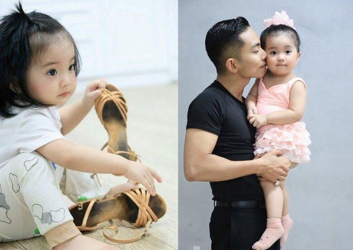 Lisa thể hiện sự hứng thú với môn khiêu vũ thể thao khi thường theo bố mẹ vào phòng tập.