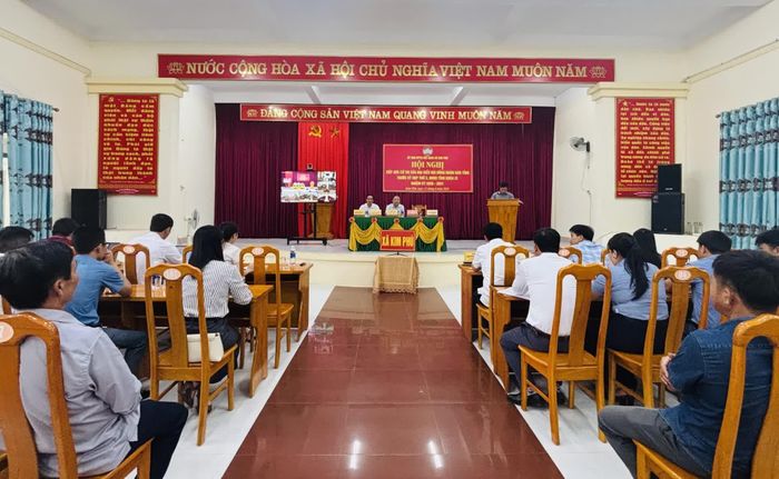 Quang cảnh hội nghị tiếp xúc cử tri - Ảnh: K.H