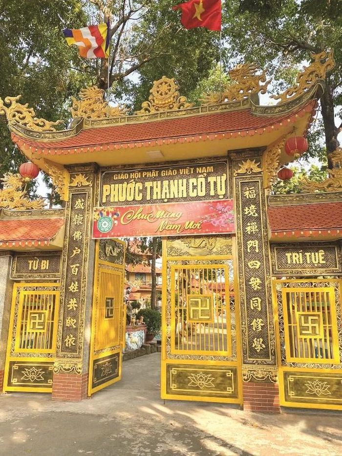 Chùa Phước Thạnh - Ảnh: Nguyễn Dũng