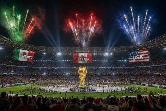 Lễ khai mạc World Cup 2026 sẽ diễn ra tại 3 quốc gia Mexico, Mỹ và Canada.
