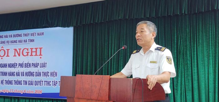 Lãnh đạo Cảng vụ Hàng hải Hà Tĩnh cho biết, doanh nghiệp gặp khó có thể gọi điện hoặc đến trực tiếp để được hướng dẫn.