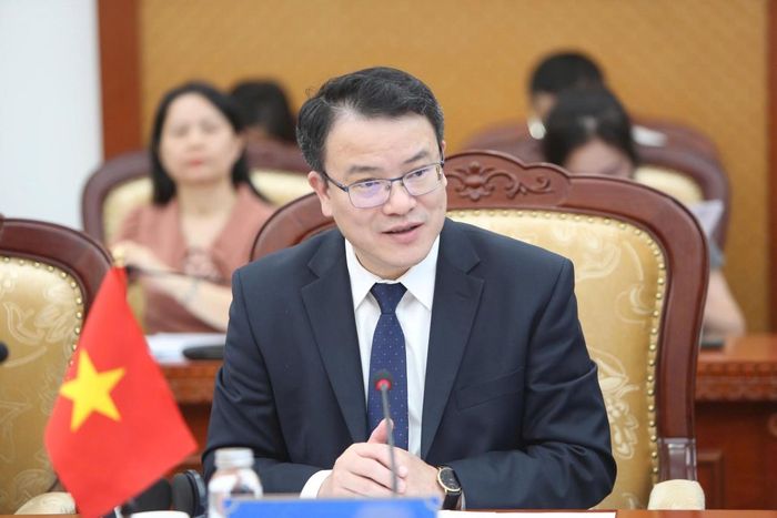 Thứ trưởng Trần Quốc Phương phát biểu khai mạc. Ảnh: Đức Minh