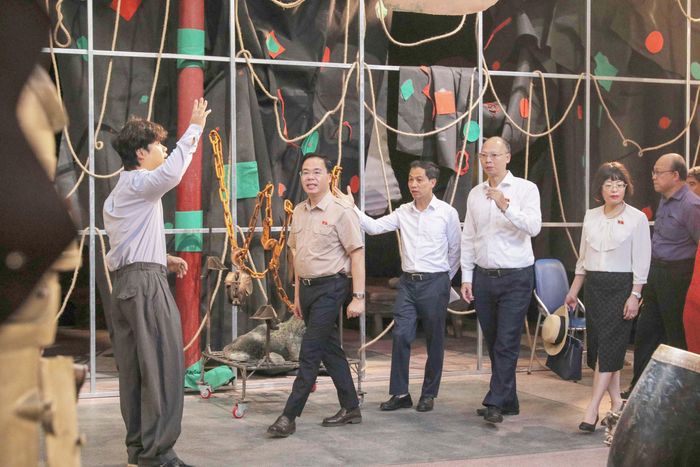 Đoàn công tác khảo sát thực tế tại một số di tích lịch sử văn hóa kiến trúc, nghệ thuật quốc gia tại TP. Hà Nội