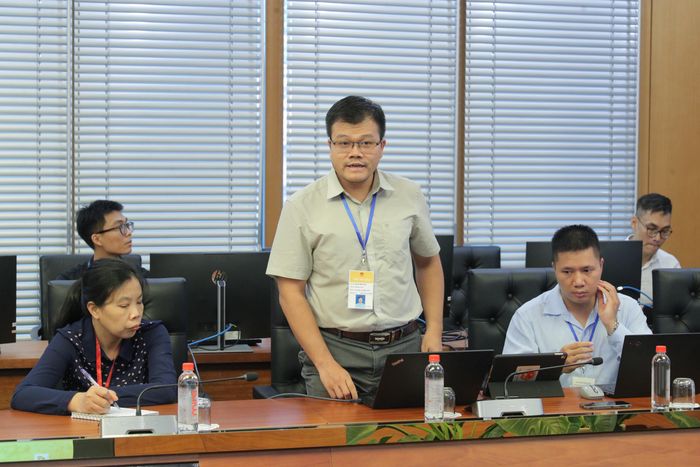 Đại diện Tập đoàn Viettel phát biểu tại buổi tập huấn