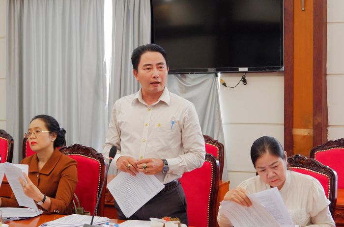 Các đại biểu cho rằng cần bổ sung các quy định bảo vệ nhóm yếu thế, đồng thời hoàn thiện cơ chế, chính sách và nâng cao chất lượng đội ngũ hòa giải viên. Ảnh: Hoa Lê