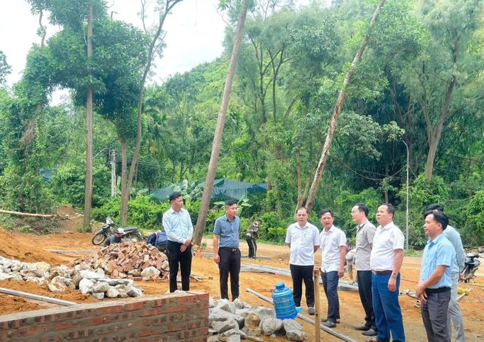 Lãnh đạo xã Thạch Khê yêu cầu mọi công tác chuẩn bị cho Lễ hội phải được tổ chức trang trọng và an toàn.