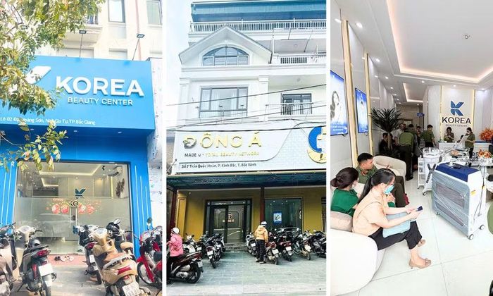 Các cơ sở làm đẹp của các đối tượng.
