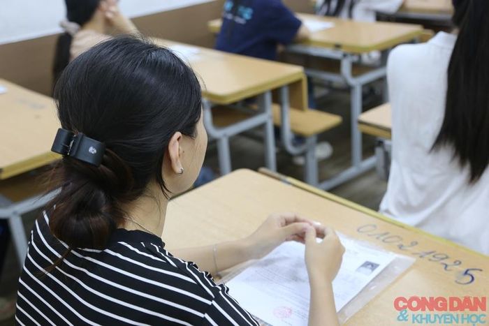 Thí sinh thi tốt nghiệp trung học phổ thông 2026. Ảnh: Thiên Ân