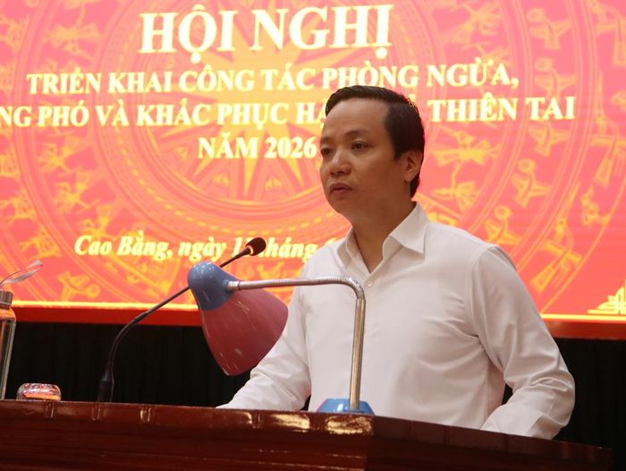Chủ tịch UBND tỉnh Lê Hải Hòa phát biểu kết luận hội nghị.