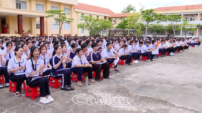 835 thí sinh dự thi tại Điểm thi số 021 đặt tại Trường THPT Bạc Liêu.