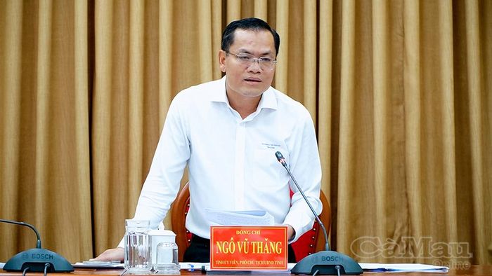 Phó Chủ tịch UBND tỉnh Ngô Vũ Thăng phát biểu kết luận cuộc họp, yêu cầu các sở, ngành, địa phương chủ động triển khai các nhiệm vụ theo kế hoạch, bảo đảm chuỗi hoạt động kỷ niệm diễn ra hiệu quả và lan tỏa sâu rộng.
