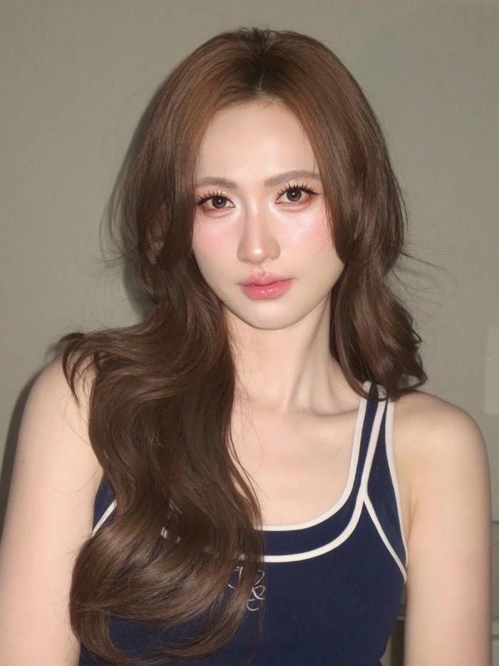 Vẻ đẹp cuốn hút của Phương Anh Đào. Ảnh FBNV