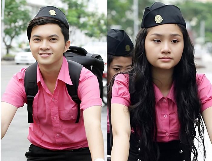 Nam Cường trong phim Những thiên thần áo trắng. 