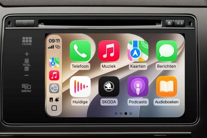 CarPlay ngày càng hoàn thiện với tính năng giải trí và kết nối mới. (Ảnh minh họa).