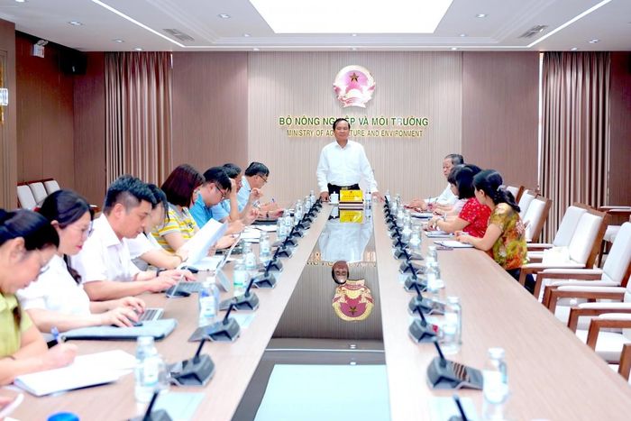 Tại cuộc họp giữa Bộ Bộ Nông nghiệp và Môi trường và Hiệp hội Nông nghiệp hữu cơ Việt Nam, Thứ trưởng Võ Văn Hưng cùng Hiệp hội đã trao đổi về việc rà soát, thống kê diện tích sản xuất nông nghiệp hữu cơ nhằm làm rõ hiện trạng, đánh giá dư địa và định hướng phát triển lĩnh vực này trong giai đoạn tới.