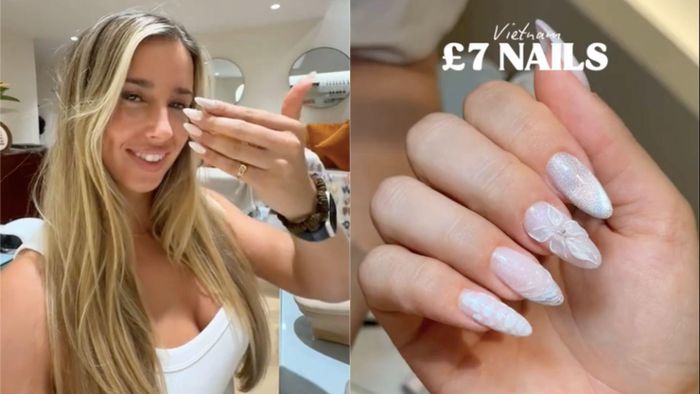 Du khách đánh giá cao dịch vụ làm nail tại Việt Nam vì chất lượng cao, giá rẻ, lại vô cùng tiện lợi không cần đặt lịch trước. (Ảnh chụp màn hình)