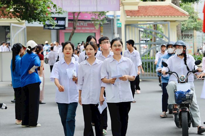 Thí sinh dự thi tốt nghiệp THPT 2026. Ảnh: ĐT