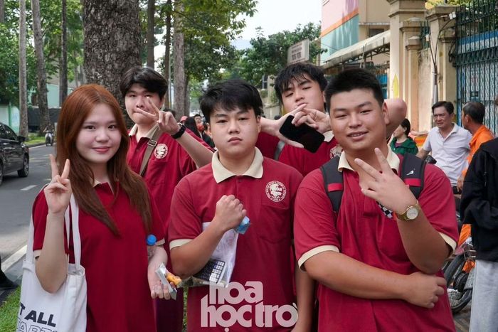 Các bạn học sinh trường Quốc tế Á Châu.