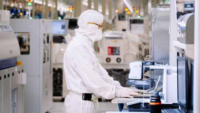 Sản xuất tại IPV. Ảnh: DNCC