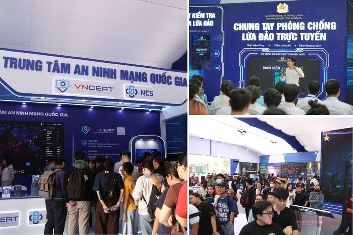 Theo ghi nhận của Kinh tế Sài Gòn Online, ngày 12-6, sau hai ngày mở cửa, chuỗi sự kiện “Tổ quốc bình yên” đã thu hút đông đảo người dân đến tham quan và trải nghiệm, trong đó khu vực triển lãm là điểm nhấn nhận được nhiều sự quan tâm.