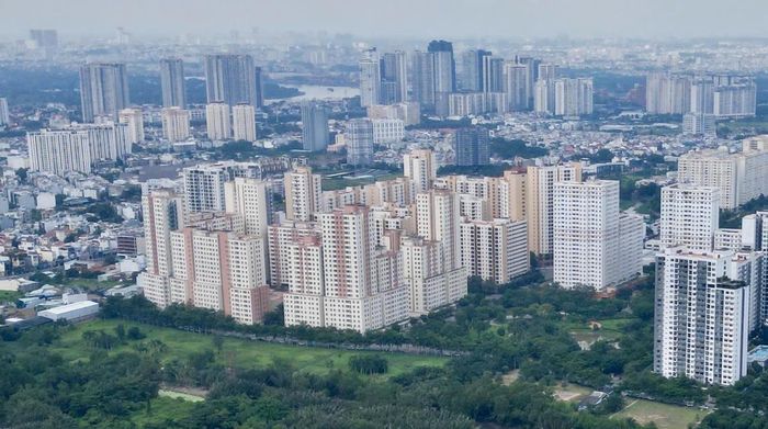 Gần 3.800 căn hộ tại khu tái định cư Thủ Thiêm (phường An Khánh) bỏ hoang nhiều năm, do vướng công tác đấu giá. Ảnh: Hồng Phúc