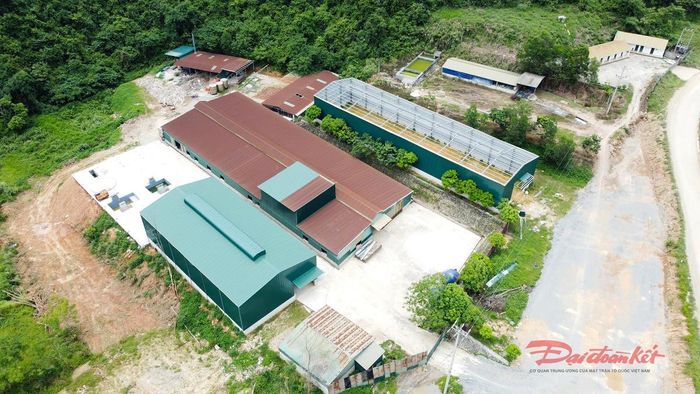 Dự án Trang trại chăn nuôi bò sinh sản và bò thịt xã Lê Lai (nay là xã Thạch An) hiện dừng hoạt động. Ảnh: Hân Nguyễn.