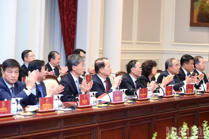 Các đại biểu tham dự hội nghị. Ảnh: NHÂN DÂN