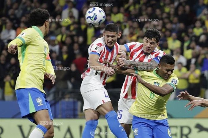  Gustavo Gomez và đồng đội sẽ rất nỗ lực có điểm trước chủ nhà Mỹ. Ảnh: EPA. 