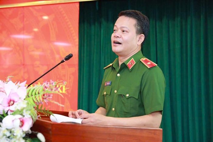 Thiếu tướng Vũ Văn Tấn, Cục trưởng Cục Cảnh sát QLHC về TTXH. Ảnh: C06.