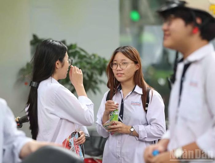 Thí sinh tại kỳ thi tốt nghiệp THPT năm 2026 (Ảnh: ĐẠI THẮNG)