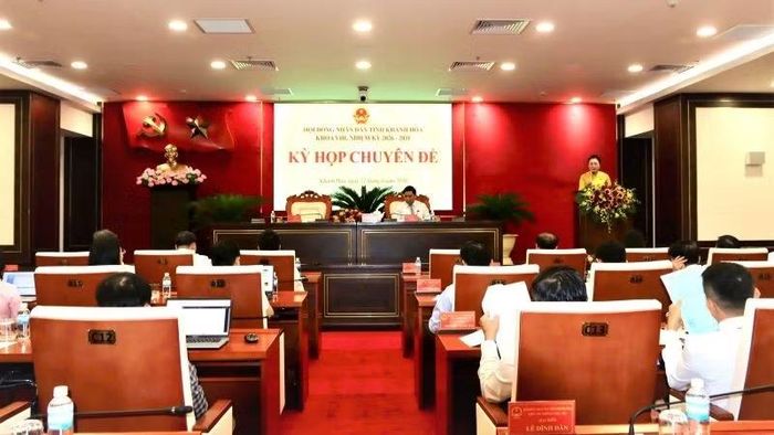 Kỳ họp chuyên đề xem xét, thông qua điều chỉnh Quy hoạch tỉnh Khánh Hòa thời kỳ 2021-2030, tầm nhìn đến năm 2050.
