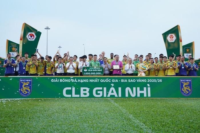 Bắc Ninh FC xứng đáng tham dự V-League 2026-2027
