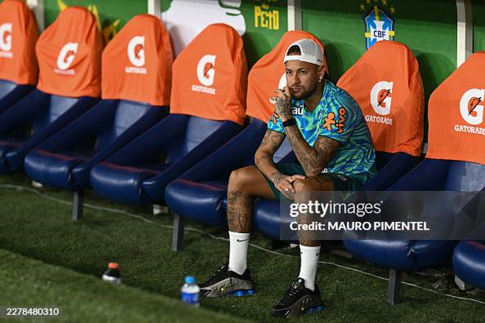 Neymar vẫn chưa thể trở lại tập luyện cùng toàn đội tuyển Brazil. Ảnh: Getty