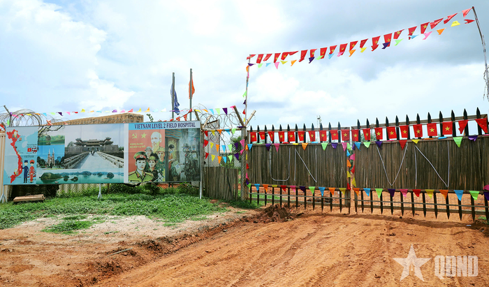 Bệnh viện dã chiến cấp 2 số 4 tại Bentiu, Nam Sudan.
