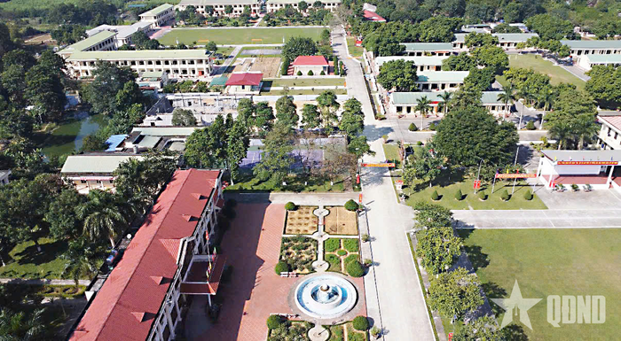 Quang cảnh doanh trại Trung đoàn 246.
