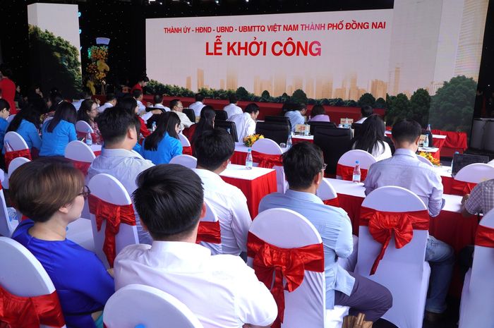  Quang cảnh lễ khởi công dự án nhà ở xã hội cho thuê Long Bình 