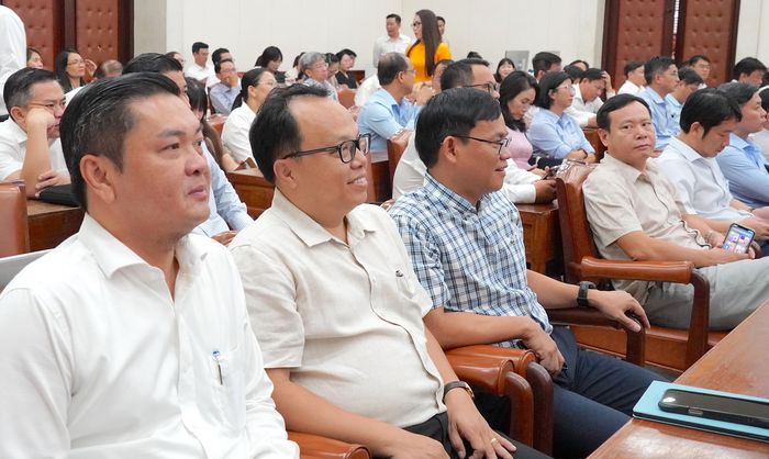  Các đại biểu dự hội nghị. Ảnh: VIỆT DŨNG 