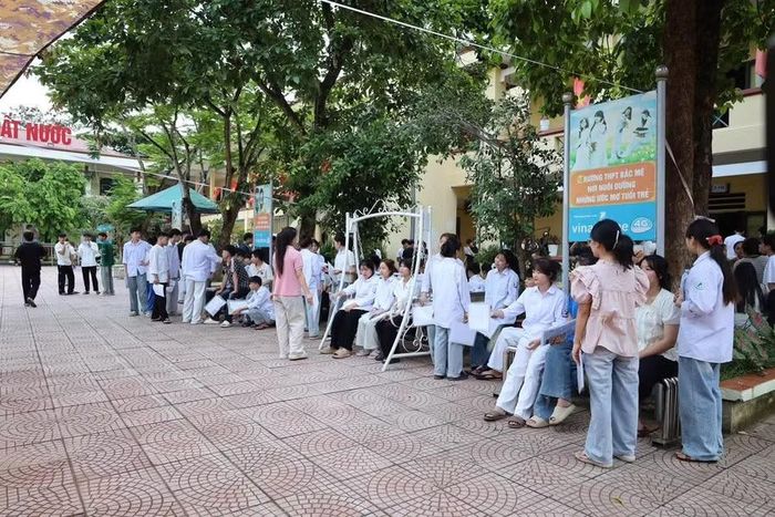Thời tiết vẫn duy trì ổn định giúp các thí sinh Tuyên Quang bước vào buổi thi cuối thuận lợi.