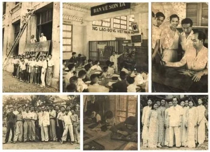 Năm 1946, Phạm Hậu đồng sáng lập Trường Quốc gia Mỹ nghệ (École nationale d’Art Deco), tiền thân của trường Đại học Mỹ thuật Công nghiệp Hà Nội.