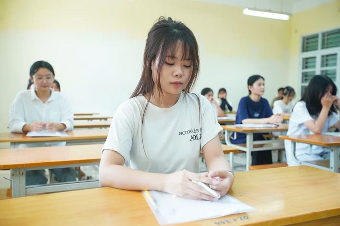 Thí sinh dự kỳ thi Tốt nghiệp THPT 2026. (ảnh: Duy Phạm)