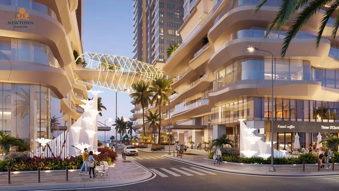 Hệ tiện ích cao cấp và hệ sinh thái xung quanh đem lại cho Newtown Diamond không gian sống tiện nghi, sôi động