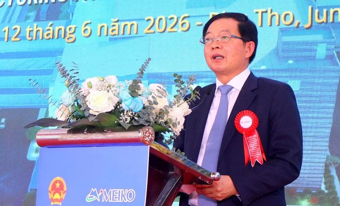 Phó Thủ tướng Chính phủ Hồ Quốc Dũng phát biểu tại buổi lễ